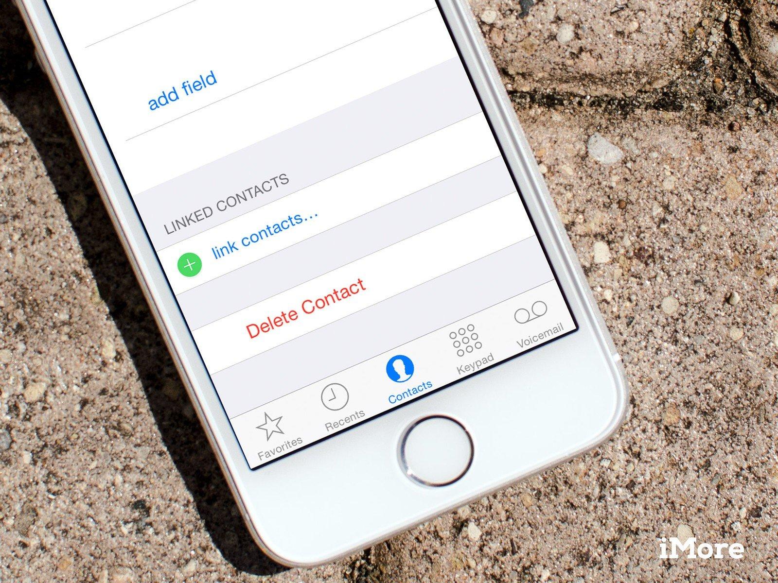 How to delete all contacts on iPhone?
